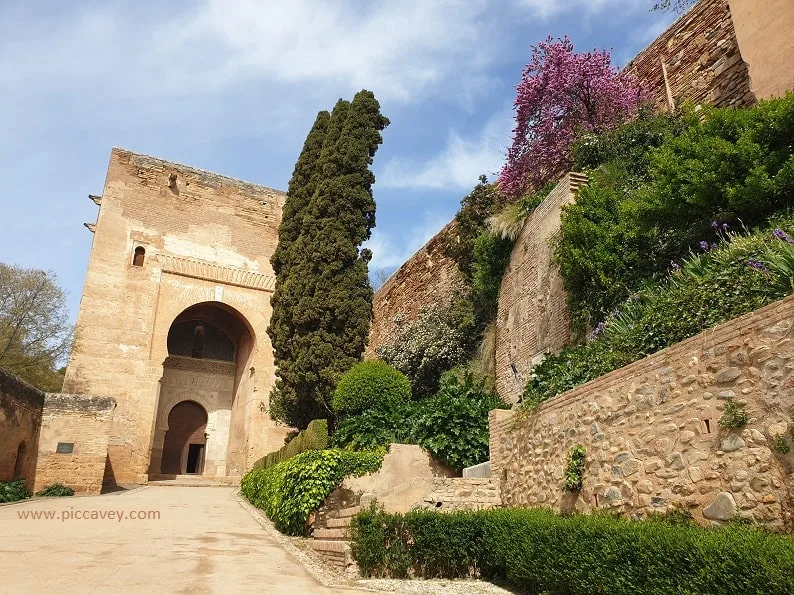 Puerta de la Justicia Entrance to Alahambra Palace Spain