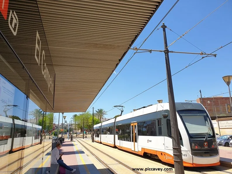 ElCampello Alicante Spain Blog Tram Train