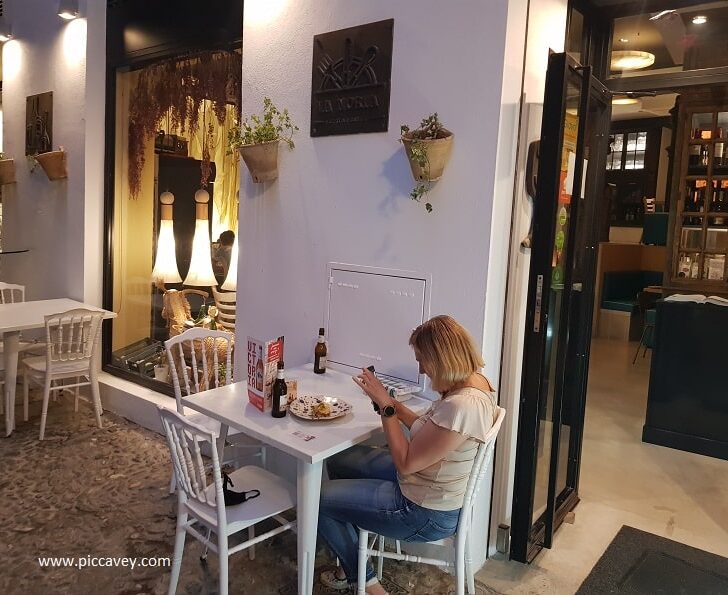 Food Blogger Spanish Tapas in Andalucia