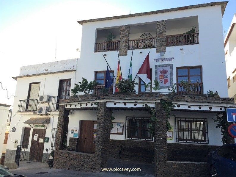 Laroles Town Hall Granada Alpujarras