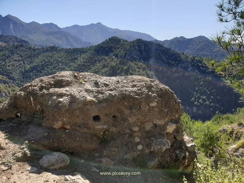 Lizar Castle Sierra de Tejada Almijara Axarquia Malaga