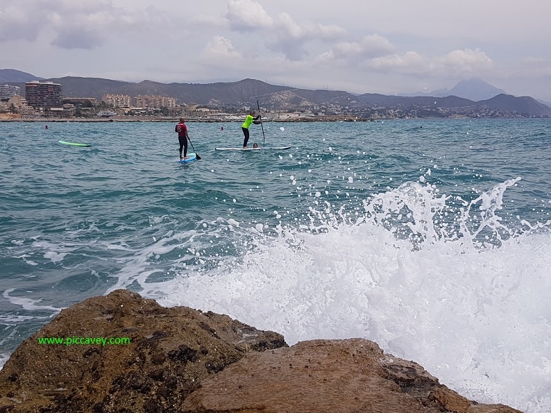SUP Surf Lessons in El Campello failure