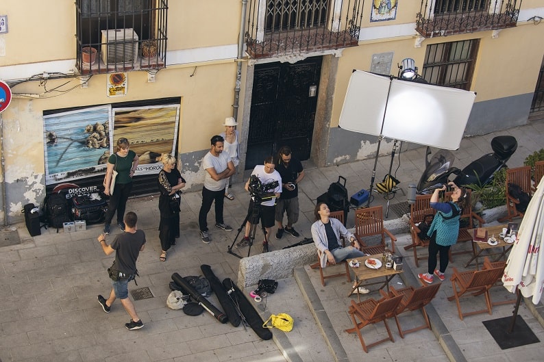 Filming in Granada Nights British Production Assistant Fixer in Spain