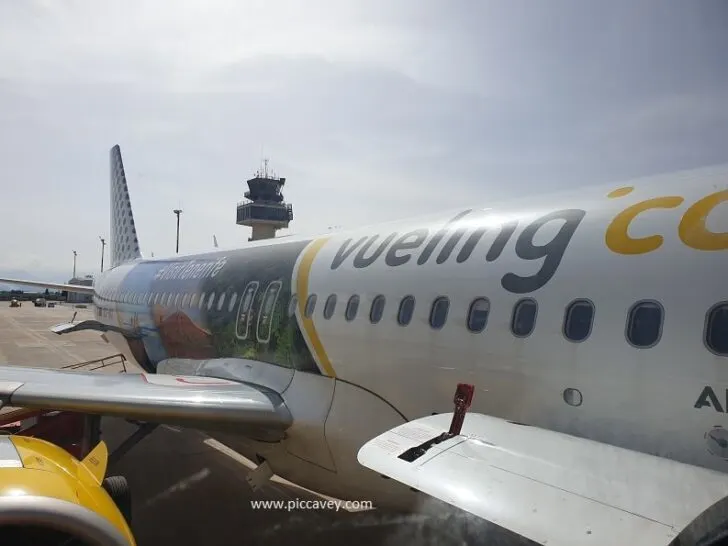 Vueling Internal Flight within Spain  flight is delayed