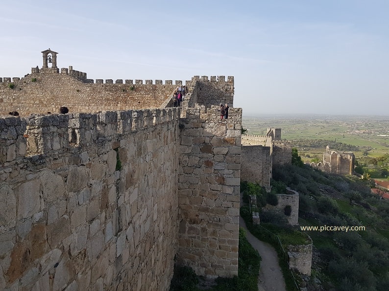 Castillo de Trujillo Extremadura Spain