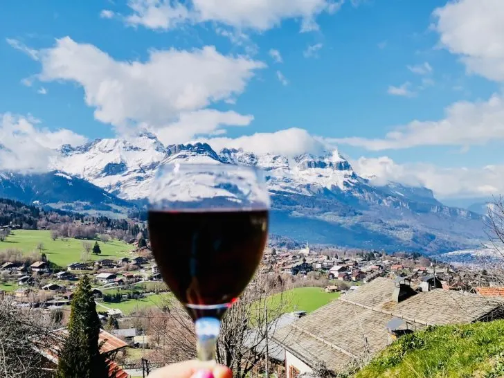 food and wine experiences in france alps