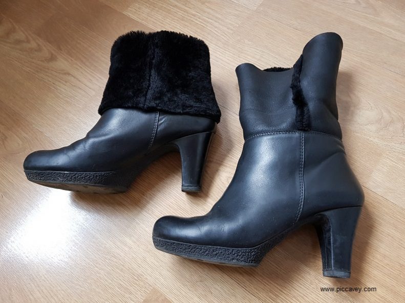 spanish leather ankle boots